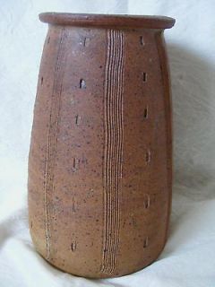 Unusual and Rare Large Bernard Leach Studio Pottery Vase