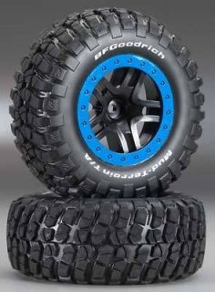 Traxxas Slash 2WD BF Goodrich Mud Terrain Front Tire/Split Spoke Wheel