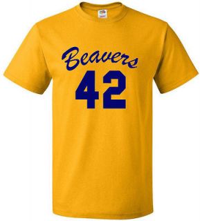 Beavers 42 Teen Wolf Mens Retro T Shirt Size M/L/XL/XXL Michael J Fox