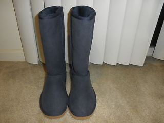 Womens Classic Tall Uggs Size 8 Navy Blue Style 5815