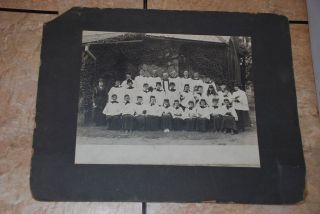Photo Catholic School Class Choir Uniforms c 1920s
