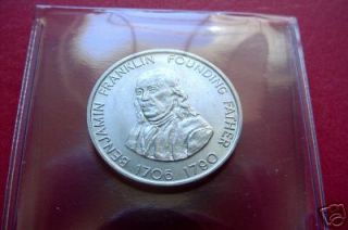 Benjamin Franklin   Shells Famous Americans Coins