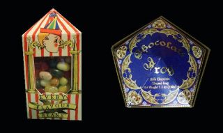 Chocolate Frog & Bertie Botts Beans Set Wizarding World Harry Potter