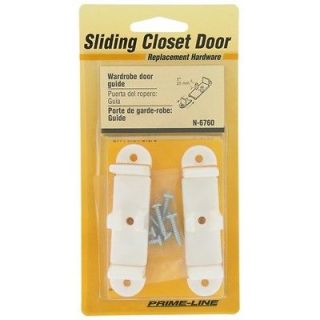 PrimeLine Sliding Closet Door Guide (Set of 2) N6760