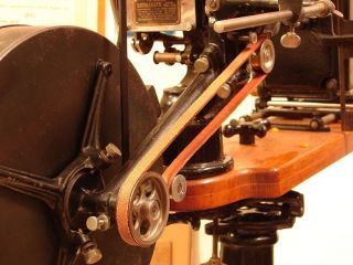 Motiograph No 1, 2 1 A silent 35mm movie projector BELT