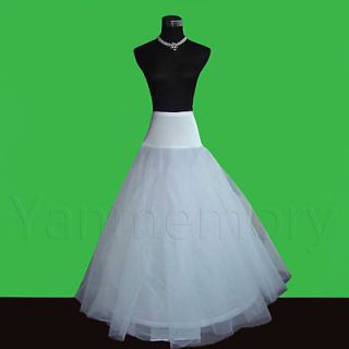 Corset Lycra 1 Hoop Wedding Gown Fance Dress Petticoat Slip Underskirt