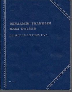 Starting Benjamin Franklin 1948 Whitman Folder