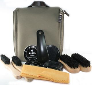 BEY BERK Shoe Shine Kit for Men #BB104, New in Retail Box