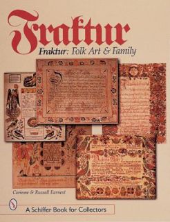 Fraktur  Folk Art and Family (1999, Hardcover)
