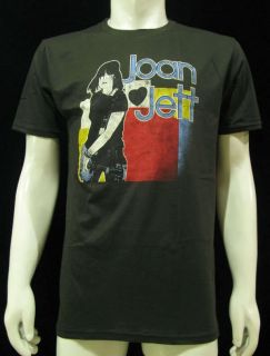 JOAN JETT BLACKHEARTS Vintage Rock Punk Re Printed Jersey Mens T Shirt