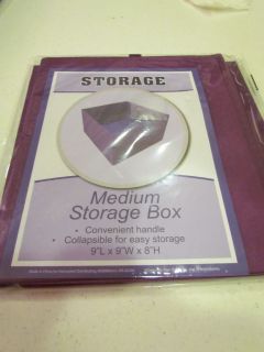 NIP Collapsible storage   Folding box boxes bins closet organizers