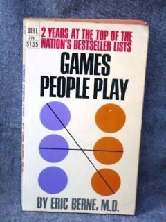 Berne, Eric, M.D.   Games People Play (1st Thus 3rd Print Very Good
