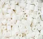 1000 WHITE PHOTO PEARLS / Nabbi / Perler Beads RARE