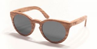 Proof Bogus Wood Framed Sunglasses