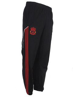 New Liverpool FC Adidas Black Climawarm Football Training Pant Bottoms