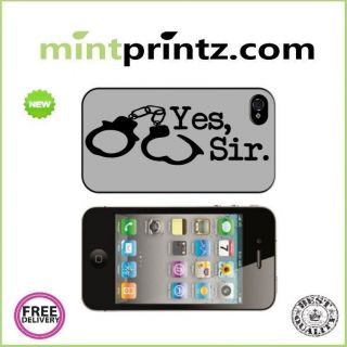 50 Shades Of Grey Mr YES SIR ★ for APple iPhone 4 & 4S HARD back