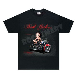 Betty Boop Bad Girl T Shirt Classic TV Character (Sizes: SM   XL)