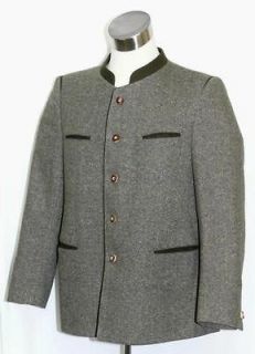 GREEN Tweed ~ WOOL Men GERMAN Hunting Riding Winter Dress Over Coat