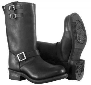 Black River Road Twin Buckle Engineer Street Riding Boots Size 12