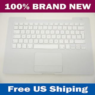 White 13.3 A1181 Macbook EU Keyboard Topcase Touchpad  US Model OK