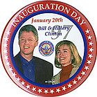 One ounce Silver Coin Bill Clinton inauguration 