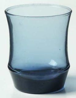LIBBEY APOLLO DUSKY BLUE GLASS JUICE TUMBLERS(S)
