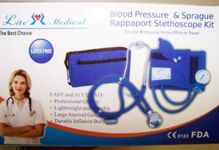 NURSING EMT Blood Pressure Sprague Rappaport Stethoscope Kit 6 COLORS