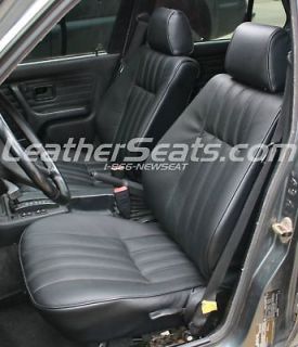 83   91 BMW E30 Sedan Front Base Leather Seat Covers