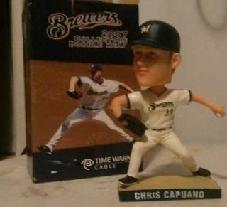 Milwaukee Brewers Chris Capuano L.A. Dodgers Bobblehead SGA 2007