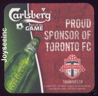 Toronto FC Football Soccer Club SOUS BOCK BEER MAT COASTER BIERDECKEL