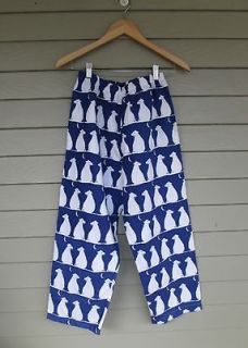 Rag Marushka Print Flannel Polar Bear Pajama Bottoms Pants L boy girl