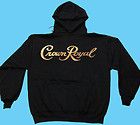 Black Sweat Shirt, Bar, Club Promo, Crown Royal, 50 / 50 Blend, S