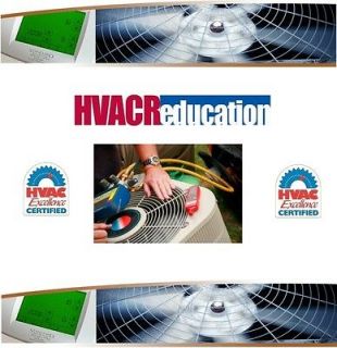 36 HVAC R CERTIFIED HEATING & COOLING UTILITIES TRAINING COURSE