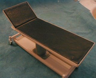 handcrafted Medical Ultrasound machine table hospital 1/12 scale