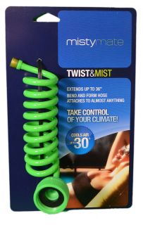 Misty Mate Twist & Mist Nozzle Outdoor Hose Attachment Air Cooler