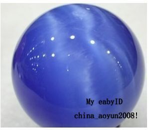 Newly listed 40mm Blue Mexican Opal Sphere, Crystal Ball/Gemstone AAA