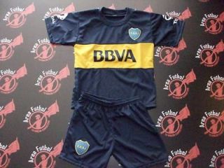 Boca Juniors Jersey and Shorts For Kids Size 6 Years Old