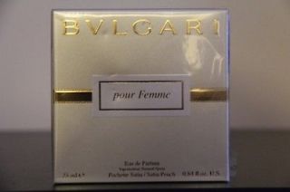 BVLGARI Pour Femme by Bvlgari for Women 0.84 oz./ 25 mL. EDP Spray