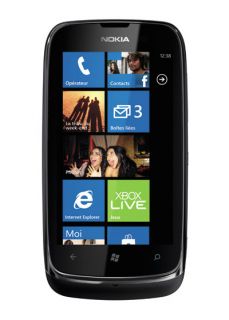 BRAND NEW Nokia Lumia 610   8GB   Black (Factory Unlocked) Smartphone