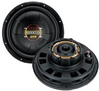 BOSS AUDIO D10F NEW PHANTOM 10 LOW PROFILE SUBWOOFER POLY INJECTION