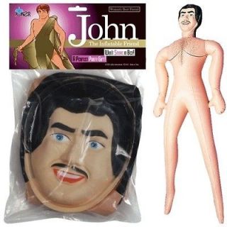 Inflatable John Blow Up Doll Male 60 Gag Gift Bachelorette Bachelor