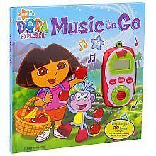 Music to Go Digital Music Player Book   Dora the Explorer