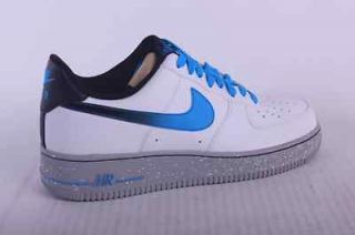MEN NIKE AIR FORCE 1 488298 119 WHITE/CURRENT BLUE