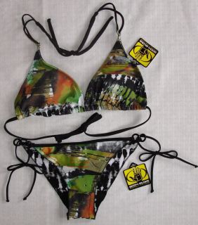 NWT Body Glove Swimsuit Bikini Misty String tie XS S M or L Brasilia