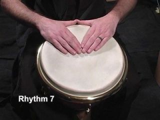 Hour DVD 120 Drum Circle Rhythms + Djembe Congas Doumbek Taiko