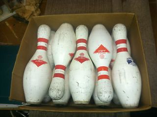 CASE OF 10 BOWLING PINS BOWLING ALLEY TARGET PRACTICE CRAFTS ARTS