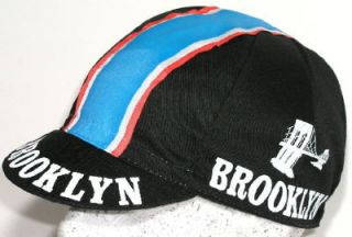 Brooklyn Black Pro Retro Cycling Cotton Cap chewing gum