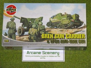 Bren Gun Carrier 1/76 Scale Airfix Military Kit A01309