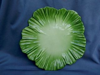Neat Vintage California Pottery Brad Keeler Leaf Charger Tray dinner