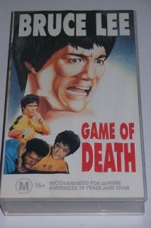 BRUCE LEE GAME OF DEATH BRAND NEW VHS VIDEO
